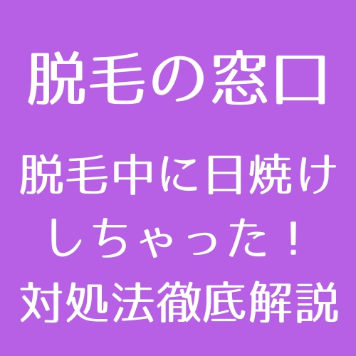 脱毛 日焼け 安い 止め キレイモ